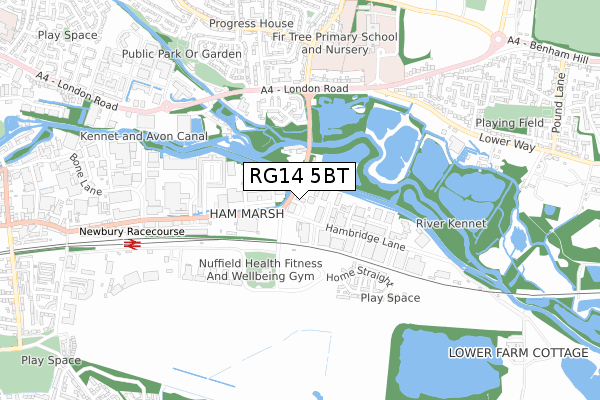 RG14 5BT map - small scale - OS Open Zoomstack (Ordnance Survey) RG14 5BT map - small scale - OS Open Zoomstack (Ordnance Survey)