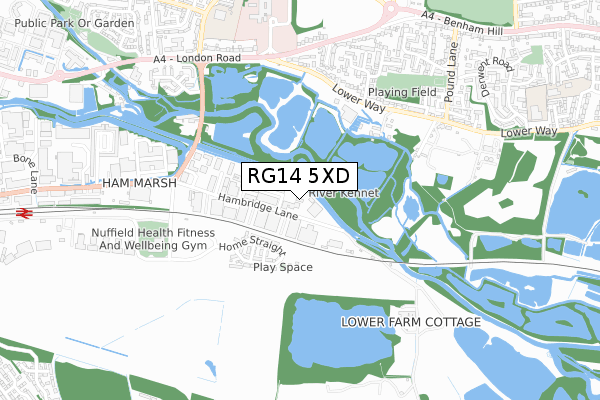 RG14 5XD map - small scale - OS Open Zoomstack (Ordnance Survey) RG14 5XD map - small scale - OS Open Zoomstack (Ordnance Survey)