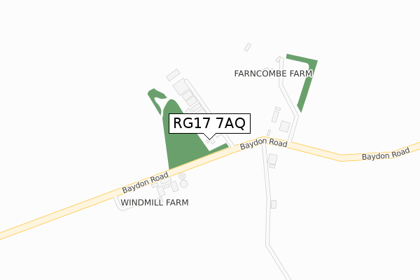 RG17 7AQ map - large scale - OS Open Zoomstack (Ordnance Survey) RG17 7AQ map - large scale - OS Open Zoomstack (Ordnance Survey)