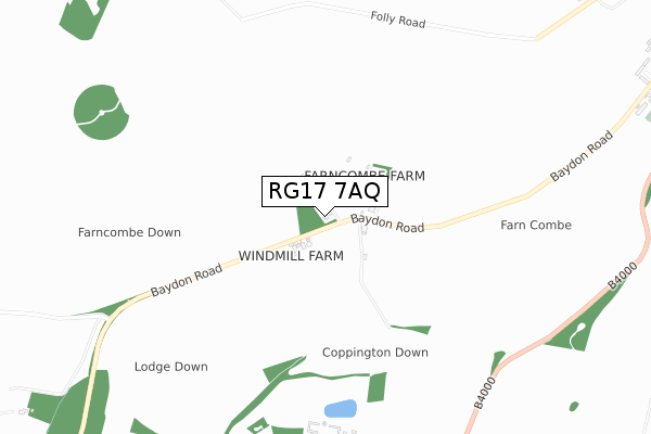 RG17 7AQ map - small scale - OS Open Zoomstack (Ordnance Survey) RG17 7AQ map - small scale - OS Open Zoomstack (Ordnance Survey)