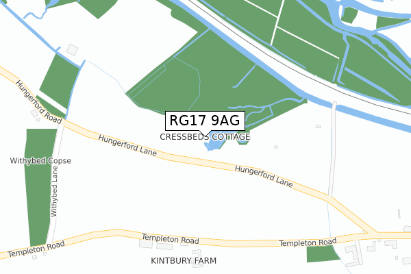 RG17 9AG map - large scale - OS Open Zoomstack (Ordnance Survey) RG17 9AG map - large scale - OS Open Zoomstack (Ordnance Survey)