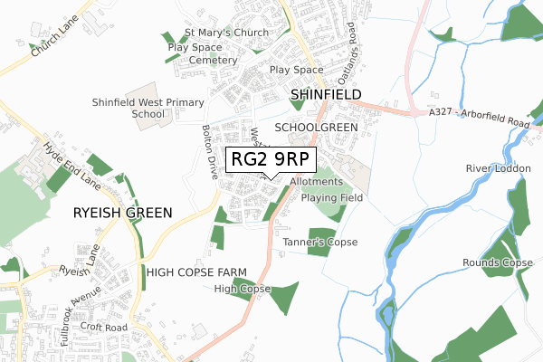 RG2 9RP map - small scale - OS Open Zoomstack (Ordnance Survey) RG2 9RP map - small scale - OS Open Zoomstack (Ordnance Survey)
