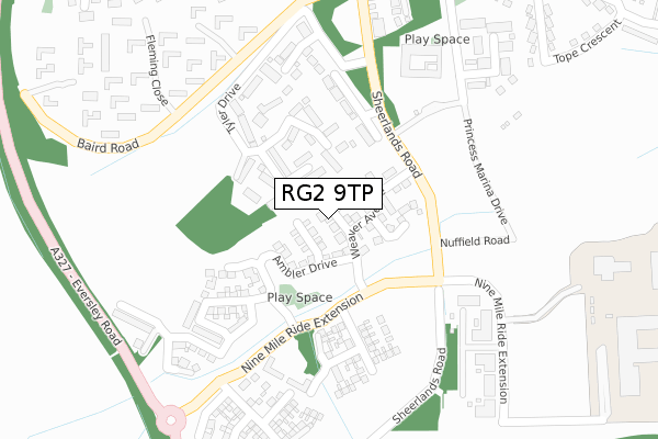RG2 9TP map - large scale - OS Open Zoomstack (Ordnance Survey) RG2 9TP map - large scale - OS Open Zoomstack (Ordnance Survey)