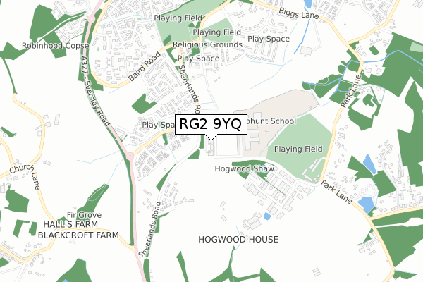 RG2 9YQ map - small scale - OS Open Zoomstack (Ordnance Survey) RG2 9YQ map - small scale - OS Open Zoomstack (Ordnance Survey)