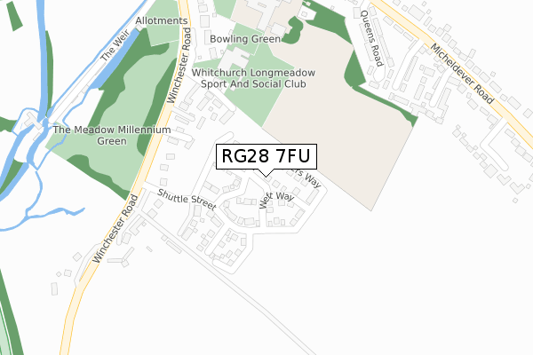 RG28 7FU map - large scale - OS Open Zoomstack (Ordnance Survey) RG28 7FU map - large scale - OS Open Zoomstack (Ordnance Survey)