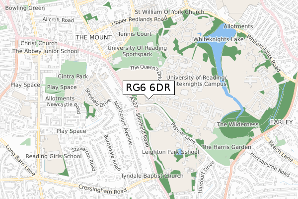 RG6 6DR map - small scale - OS Open Zoomstack (Ordnance Survey) RG6 6DR map - small scale - OS Open Zoomstack (Ordnance Survey)