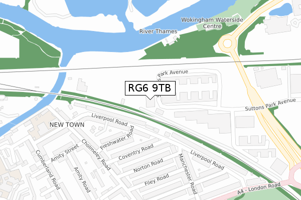 RG6 9TB map - large scale - OS Open Zoomstack (Ordnance Survey) RG6 9TB map - large scale - OS Open Zoomstack (Ordnance Survey)