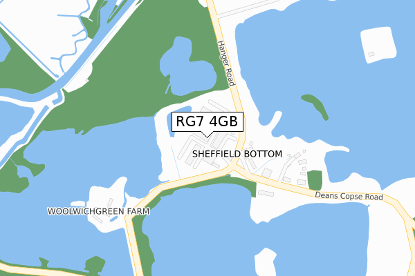 RG7 4GB map - large scale - OS Open Zoomstack (Ordnance Survey) RG7 4GB map - large scale - OS Open Zoomstack (Ordnance Survey)