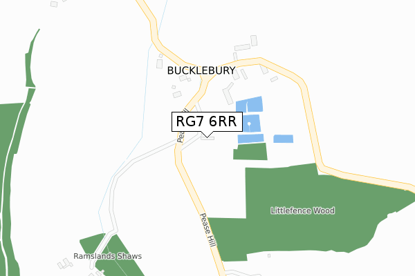 RG7 6RR map - large scale - OS Open Zoomstack (Ordnance Survey) RG7 6RR map - large scale - OS Open Zoomstack (Ordnance Survey)