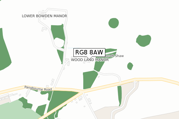 RG8 8AW map - large scale - OS Open Zoomstack (Ordnance Survey) RG8 8AW map - large scale - OS Open Zoomstack (Ordnance Survey)