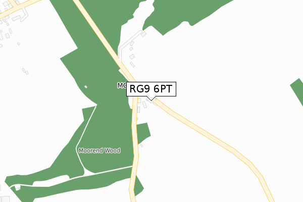 RG9 6PT map - large scale - OS Open Zoomstack (Ordnance Survey)