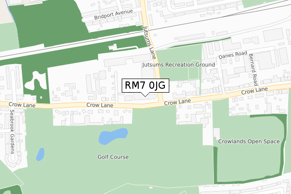 RM7 0JG map - large scale - OS Open Zoomstack (Ordnance Survey) RM7 0JG map - large scale - OS Open Zoomstack (Ordnance Survey)