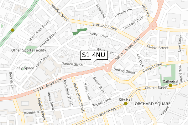 S1 4NU map - large scale - OS Open Zoomstack (Ordnance Survey) S1 4NU map - large scale - OS Open Zoomstack (Ordnance Survey)