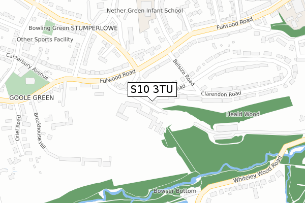 S10 3TU map - large scale - OS Open Zoomstack (Ordnance Survey) S10 3TU map - large scale - OS Open Zoomstack (Ordnance Survey)