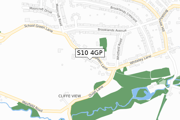 S10 4GP map - large scale - OS Open Zoomstack (Ordnance Survey) S10 4GP map - large scale - OS Open Zoomstack (Ordnance Survey)