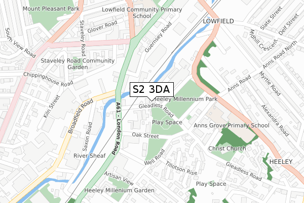 S2 3DA map - large scale - OS Open Zoomstack (Ordnance Survey)