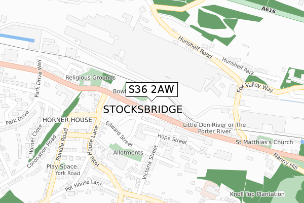 S36 2AW map - large scale - OS Open Zoomstack (Ordnance Survey) S36 2AW map - large scale - OS Open Zoomstack (Ordnance Survey)