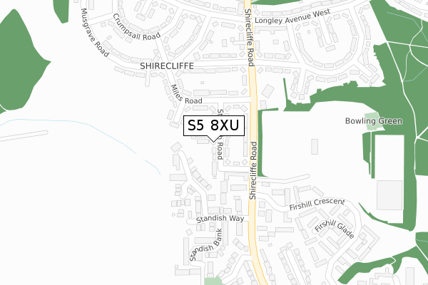 S5 8XU map - large scale - OS Open Zoomstack (Ordnance Survey) S5 8XU map - large scale - OS Open Zoomstack (Ordnance Survey)