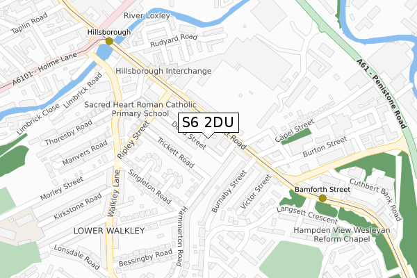 S6 2DU map - large scale - OS Open Zoomstack (Ordnance Survey) S6 2DU map - large scale - OS Open Zoomstack (Ordnance Survey)