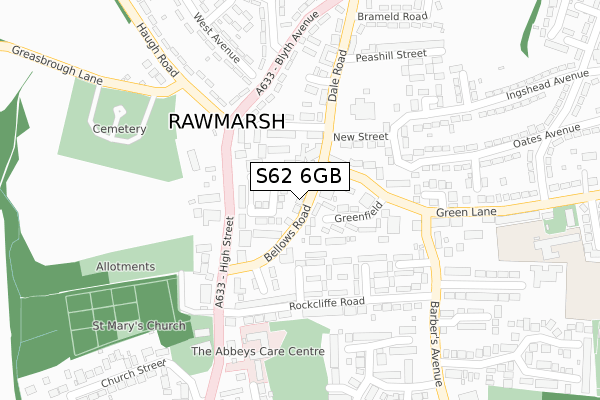 S62 6GB map - large scale - OS Open Zoomstack (Ordnance Survey) S62 6GB map - large scale - OS Open Zoomstack (Ordnance Survey)