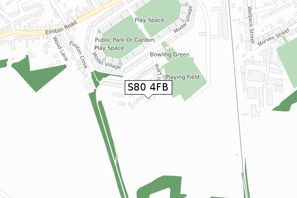S80 4FB map - large scale - OS Open Zoomstack (Ordnance Survey) S80 4FB map - large scale - OS Open Zoomstack (Ordnance Survey)