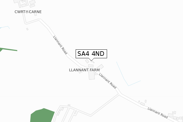 SA4 4ND map - large scale - OS Open Zoomstack (Ordnance Survey) SA4 4ND map - large scale - OS Open Zoomstack (Ordnance Survey)