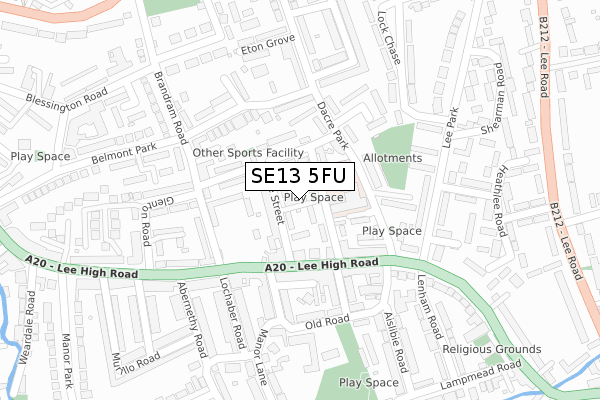 Se13 5fu Maps Stats And Open Data