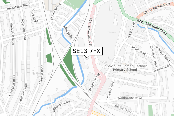 SE13 7FX Maps Stats And Open Data