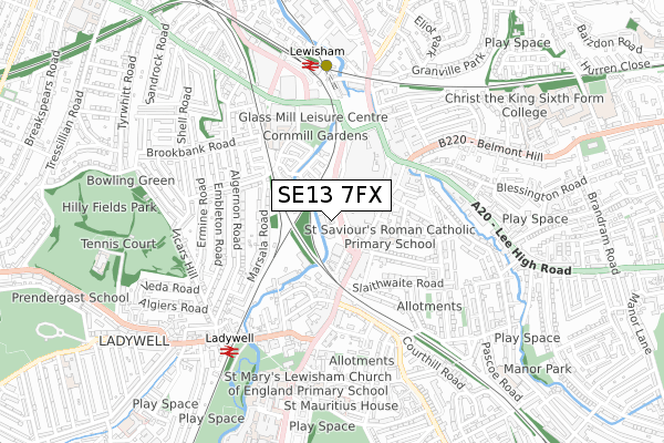 SE13 7FX Maps Stats And Open Data