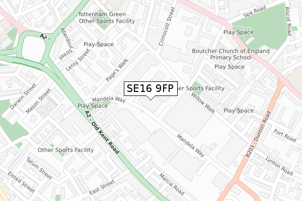 SE16 9FP map - large scale - OS Open Zoomstack (Ordnance Survey) SE16 9FP map - large scale - OS Open Zoomstack (Ordnance Survey)