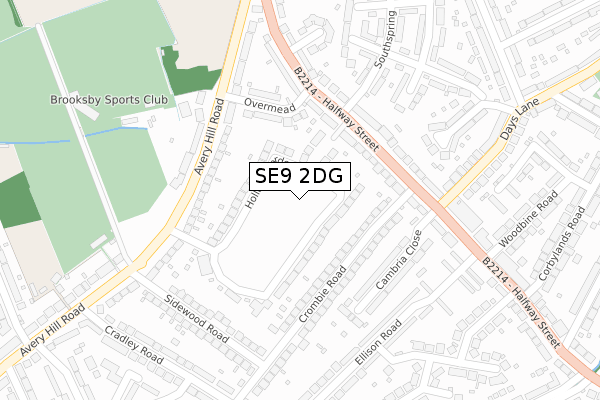 SE9 2DG map - large scale - OS Open Zoomstack (Ordnance Survey) SE9 2DG map - large scale - OS Open Zoomstack (Ordnance Survey)