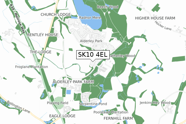 SK10 4EL map - small scale - OS Open Zoomstack (Ordnance Survey) SK10 4EL map - small scale - OS Open Zoomstack (Ordnance Survey)