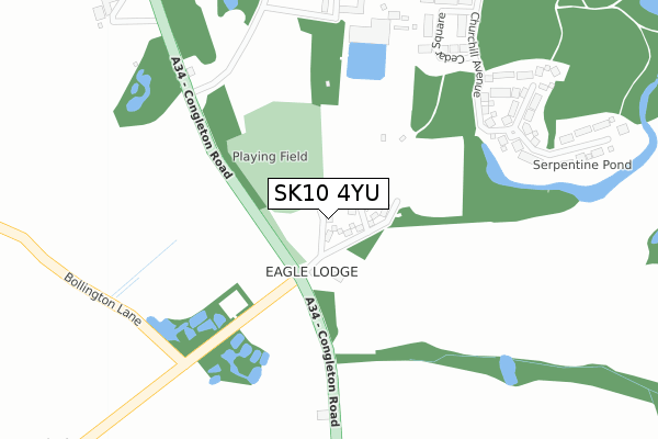 SK10 4YU map - large scale - OS Open Zoomstack (Ordnance Survey) SK10 4YU map - large scale - OS Open Zoomstack (Ordnance Survey)