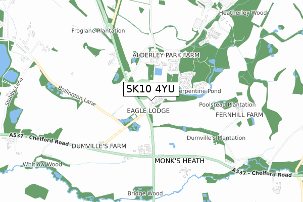 SK10 4YU map - small scale - OS Open Zoomstack (Ordnance Survey) SK10 4YU map - small scale - OS Open Zoomstack (Ordnance Survey)