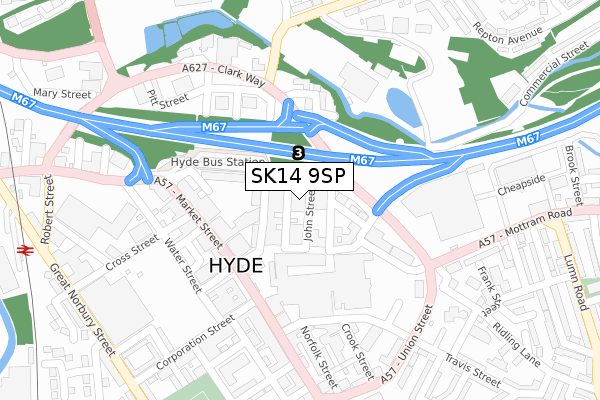 SK14 9SP map - large scale - OS Open Zoomstack (Ordnance Survey) SK14 9SP map - large scale - OS Open Zoomstack (Ordnance Survey)