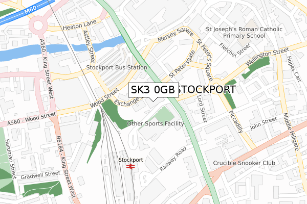 SK3 0GB map - large scale - OS Open Zoomstack (Ordnance Survey)