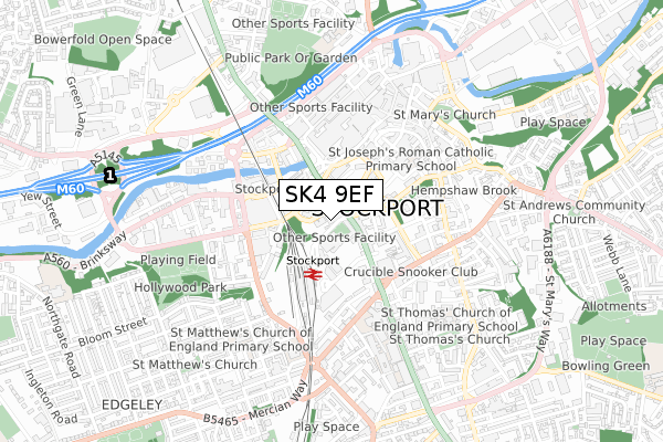 SK4 9EF map - small scale - OS Open Zoomstack (Ordnance Survey) SK4 9EF map - small scale - OS Open Zoomstack (Ordnance Survey)