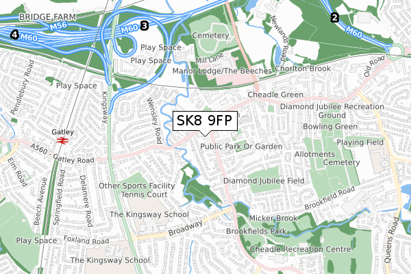 SK8 9FP map - small scale - OS Open Zoomstack (Ordnance Survey) SK8 9FP map - small scale - OS Open Zoomstack (Ordnance Survey)