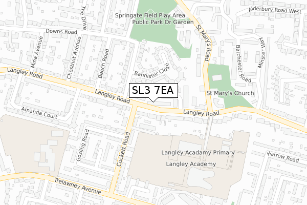 SL3 7EA map - large scale - OS Open Zoomstack (Ordnance Survey) SL3 7EA map - large scale - OS Open Zoomstack (Ordnance Survey)
