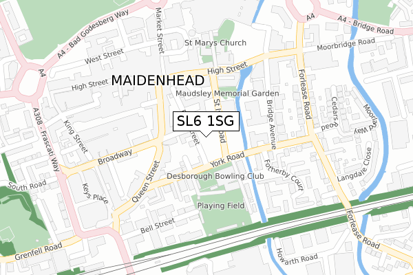 SL6 1SG map - large scale - OS Open Zoomstack (Ordnance Survey) SL6 1SG map - large scale - OS Open Zoomstack (Ordnance Survey)