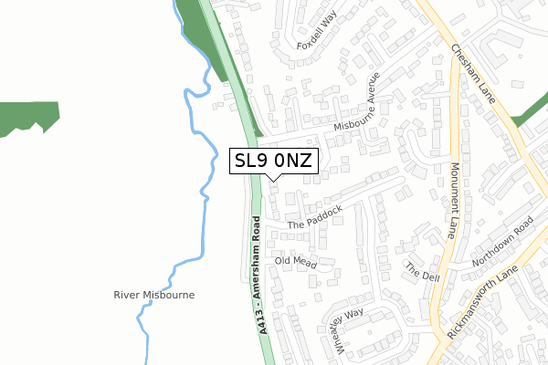 SL9 0NZ map - large scale - OS Open Zoomstack (Ordnance Survey) SL9 0NZ map - large scale - OS Open Zoomstack (Ordnance Survey)