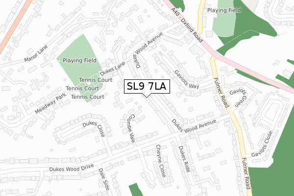 SL9 7LA map - large scale - OS Open Zoomstack (Ordnance Survey) SL9 7LA map - large scale - OS Open Zoomstack (Ordnance Survey)