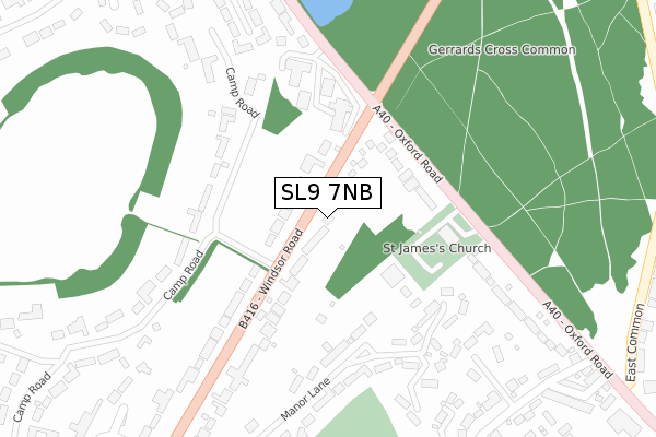 SL9 7NB map - large scale - OS Open Zoomstack (Ordnance Survey) SL9 7NB map - large scale - OS Open Zoomstack (Ordnance Survey)