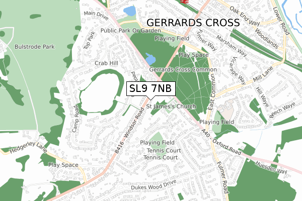 SL9 7NB map - small scale - OS Open Zoomstack (Ordnance Survey) SL9 7NB map - small scale - OS Open Zoomstack (Ordnance Survey)