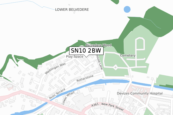 SN10 2BW map - large scale - OS Open Zoomstack (Ordnance Survey) SN10 2BW map - large scale - OS Open Zoomstack (Ordnance Survey)
