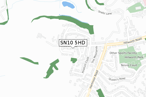 SN10 5HD map - large scale - OS Open Zoomstack (Ordnance Survey) SN10 5HD map - large scale - OS Open Zoomstack (Ordnance Survey)
