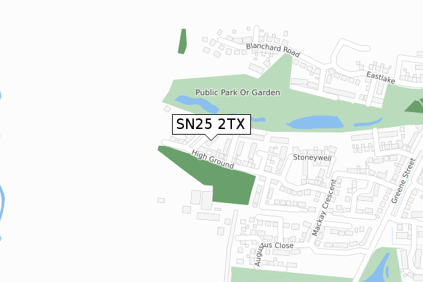 SN25 2TX map - large scale - OS Open Zoomstack (Ordnance Survey) SN25 2TX map - large scale - OS Open Zoomstack (Ordnance Survey)
