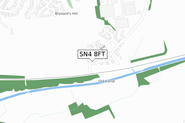 SN4 8FT map - large scale - OS Open Zoomstack (Ordnance Survey) SN4 8FT map - large scale - OS Open Zoomstack (Ordnance Survey)
