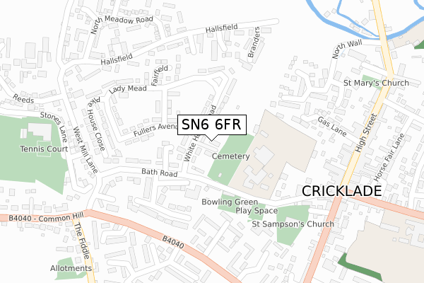 SN6 6FR map - large scale - OS Open Zoomstack (Ordnance Survey) SN6 6FR map - large scale - OS Open Zoomstack (Ordnance Survey)