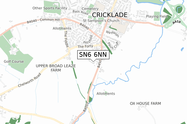 SN6 6NN map - small scale - OS Open Zoomstack (Ordnance Survey) SN6 6NN map - small scale - OS Open Zoomstack (Ordnance Survey)